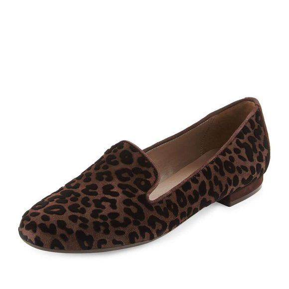 Meucci Shoes - Sesto Meucci Kerria Brown Leopard Print Loafer 9